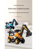 Large Ride-On Toy Excavator for Kids - Construction Digger Truck