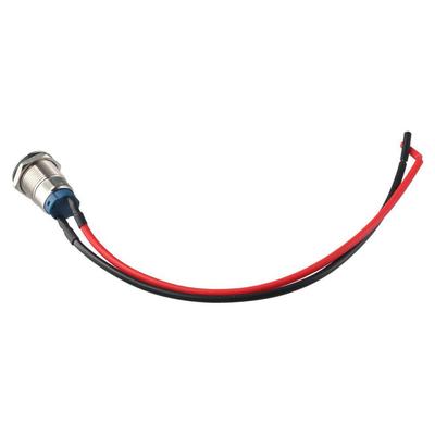 High-quality 12mm Push Button Switch Latching Prewired Stainless Steel On Off