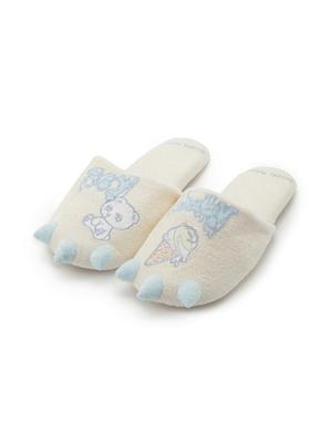 Snidel Home eisblaue Baby-Strick-Hausschuhe SHGG254203 IVR Einheitsgröße