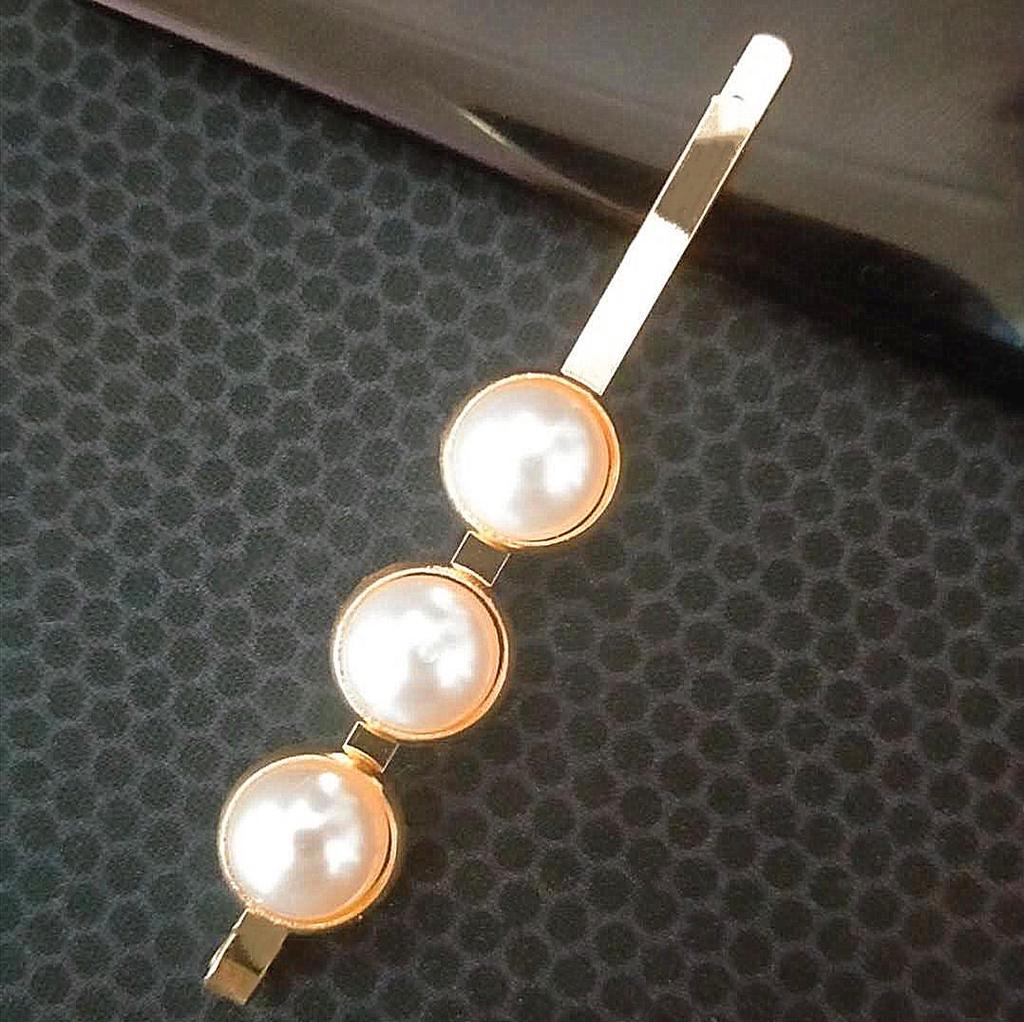 Nouveau Set d'Épingles à Cheveux Géométriques Dorées Coréennes - Accessoires pour Cheveux en Métal Faits Main DIY