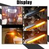 4Pcs Flowing Water Model LED Motorcycle Turn Lamp 12V Side-glowing Turn Signal  Motorcycle Equipment