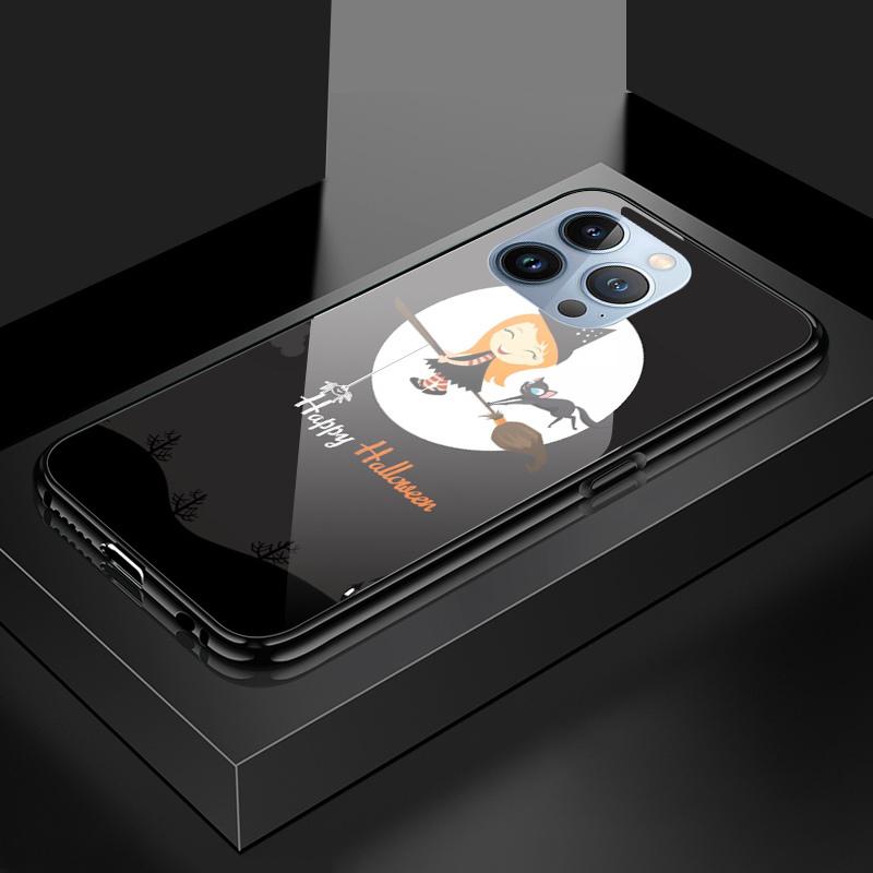 Tempered Glass Phone Case For Huawei P30Lite Honor 90Lite 9X X6A X9B Infinix Hot40 Note30 Tecno Spark20 Moto G15 G22 Soft Edge Shockproof Smooth Shell