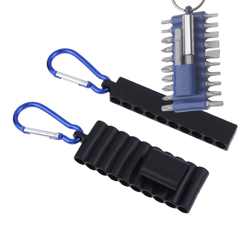 1Pcs 10/22 Holes Storage Case Organizer Screw Driver Head Drill Bits Stand Case Tools 1/4" Hex Shank Screwdriver Bit Holder