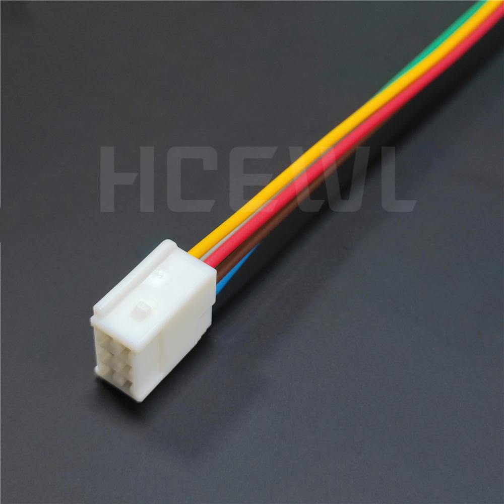 

High quality original car accessories 90980-11011 90980-11010 6P car connector wire harness plug Wire length 20CM