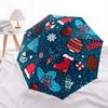 1pc Christmas, Winter Open/Close Folding Umbrella, All- Portable Umbrella for & Men, Stylish Accessory (Holiday Gift) 8-Rib Yy251213175