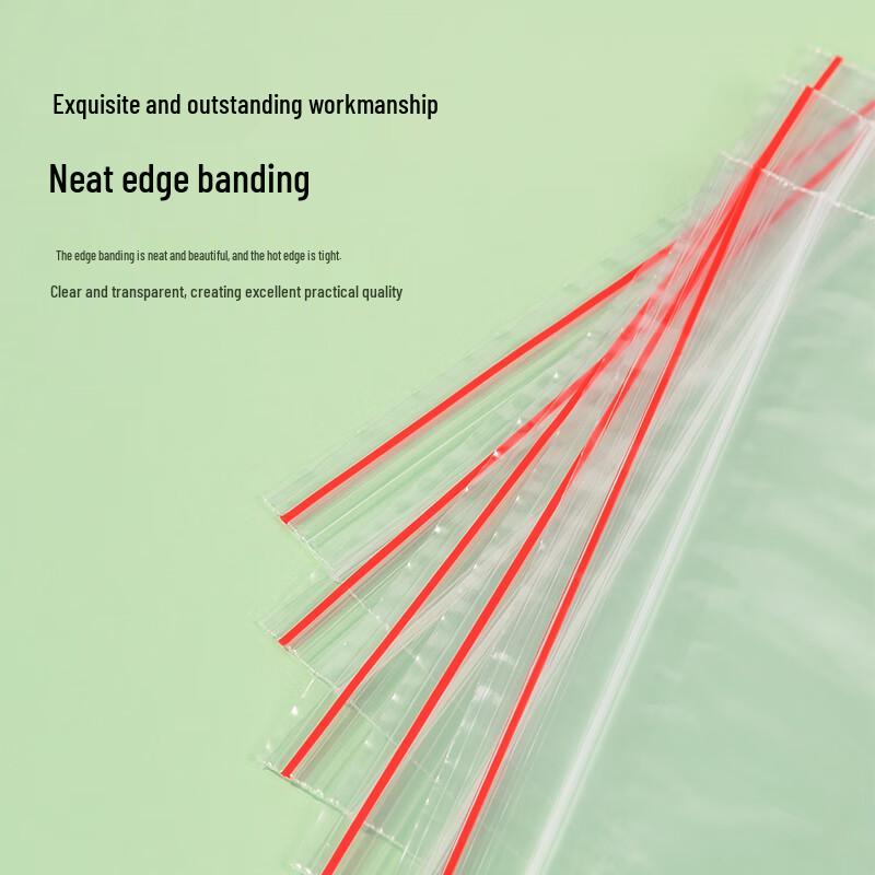 Deli Self-Sealing Transparent Food Storage Bags