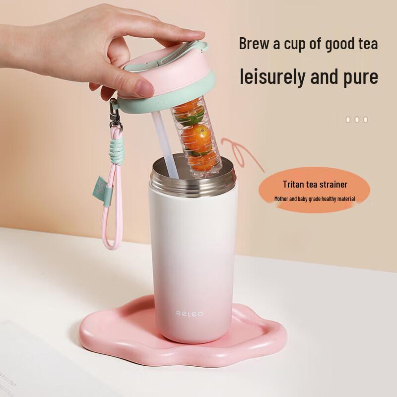 RELEA 316 Stainless Steel Portable Insulated Tea & Coffee Cup