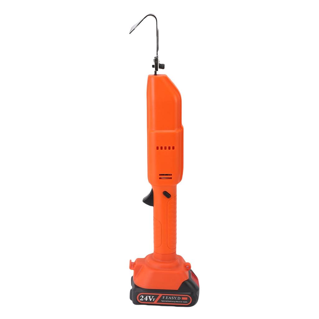 Cordless Tiller Cultivator 2500RPM Electric Hoe 1500mAh Battery Powered Rototiller for Lawn Gardening Soil Cultivation