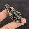 Ocean Jasper Pendant Copper Wire Wrapped Pendant Gemstone Pendant Copper Jewelry Handmade Pendant Wire Wrapped Ocean Jasper Jewelry For Gift