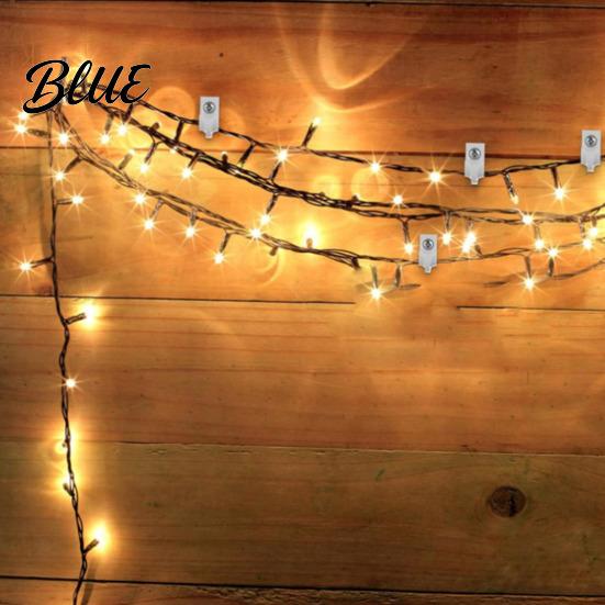Christmas Light Hook Weatherproof Rust-Proof Lights Hanger Easy Install Plastic String Hooks Decorative Wall Mount