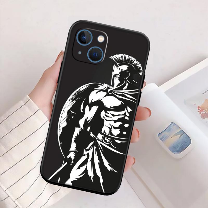 Spartan Warrior Phone Case for Samsung Galaxy S20 S21 S22 Ultra FE + Plus A21S A22 A24 A25 A26 A30 A30S A31