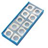 10pcs MC1604 Carbide Inserts Pad for Turning Tool Holder CNC Metal Lathe Tool