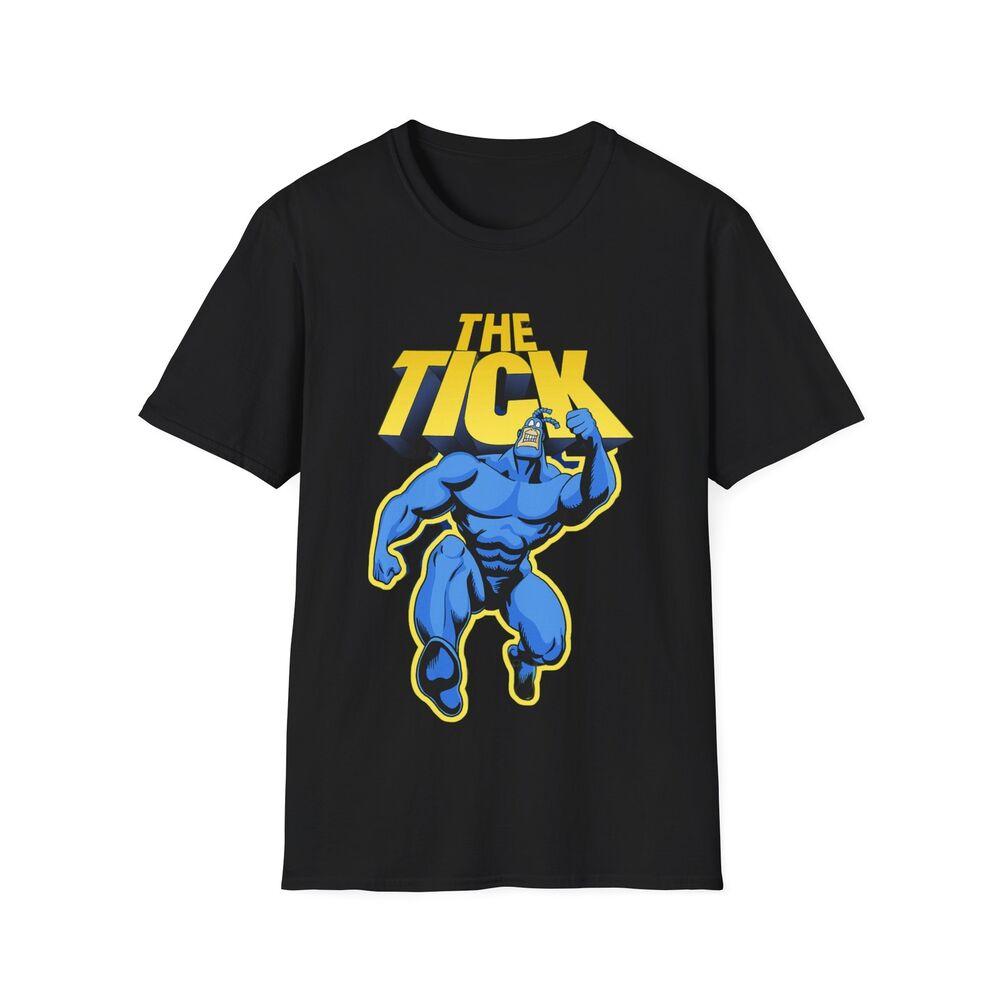 The Tick T-Shirt, The Tick Unisex Softstyle T-Shirt Unisex T-Shirt XXL