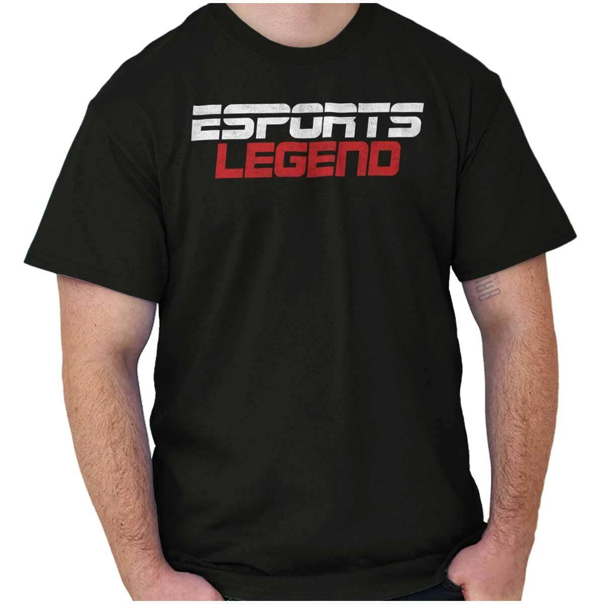 Sports Legend Video Gamer Womens or Mens Crewneck T Shirt Tee XL