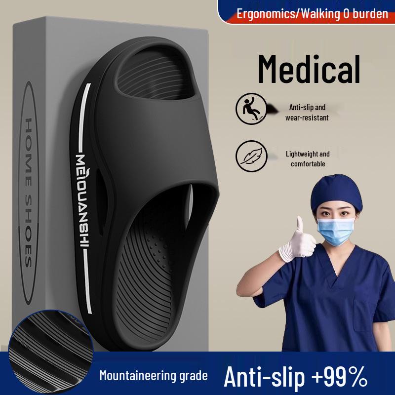 Women's Non-Slip Medical Operating Room Slippers, 2025 New Summer, Thick-Sole EVA Odorless Design.