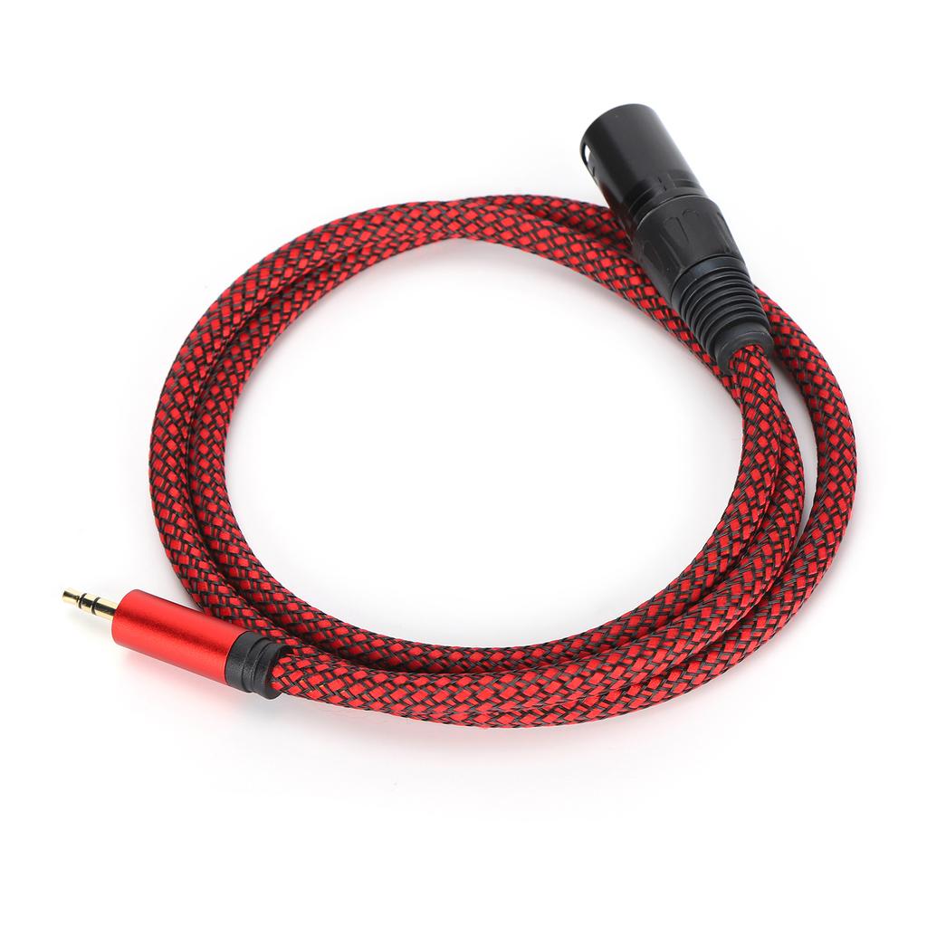 JORINDO XLR Male to 3.5mm (1 8 Inch) Cable TRS Jack Microphone Connection Cord Signal Interconnection CableJD6038‑1m