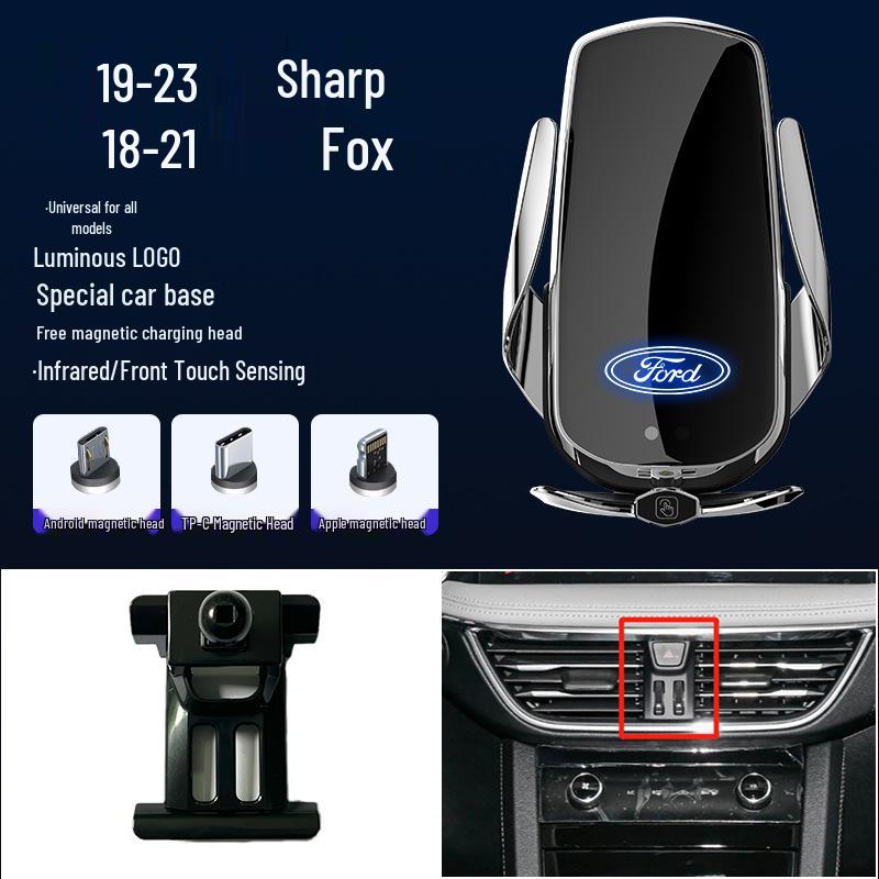 Magnetic Wireless Fast Charging Phone Holder for Ford Focus/Mondeo/Fiesta