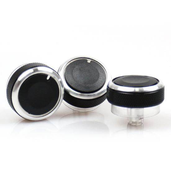 3Pcs/Set Car Air Conditioner AC Switch Knob Heat Control for Focus Max Mondeo