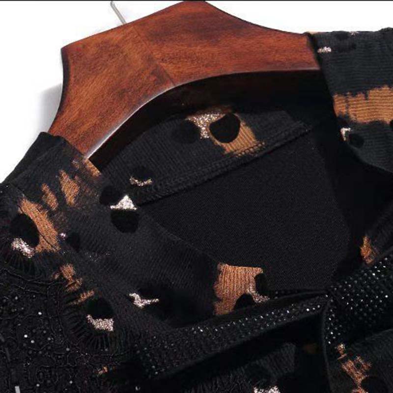 Jarní a podzimní nadměrná velikost Slim top Dámská volná košile z šifonu s dlouhým rukávem Univerzální tričko