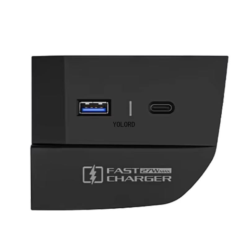 27W Fast Charger USB Type C Charge for BMW X3 G01 X4 G02 X5 G05 X6 G06 M2 M3 M4 M8 8 Series G14 Phone Holder Charging