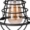 Industrial Semi ing Ceiling Light, E26 E27 Retro Metal Pendant Light Fixture for