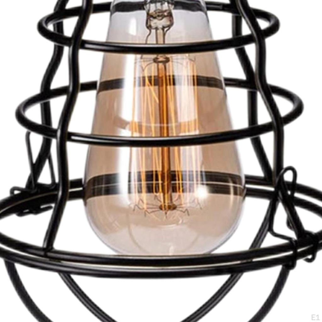 Industrial Semi ing Ceiling Light, E26 E27 Retro Metal Pendant Light Fixture for