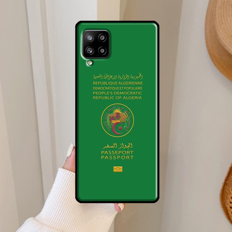 

Algerian Algeria Passport Case For Samsung Galaxy A56 A36 A06 A13 A32 A12 A22 A52 A35 A26 A16 A55 A15 A54 A34 A14 A53 Samsung A05