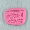 Silicone Mold Tree Leaves Festival Holiday Hotel Dining Cafe Kitchen Jelly Chocolate Cake Muffin Baking Mould Tool