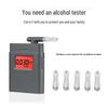 Alcohol Tester AT-838: High-Precision Handheld Device with Three Measurement Units for Drunk Driving Detection.