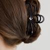 TATIANA Crystal Ballerina Ribbon Hair Claw Clip HB2265