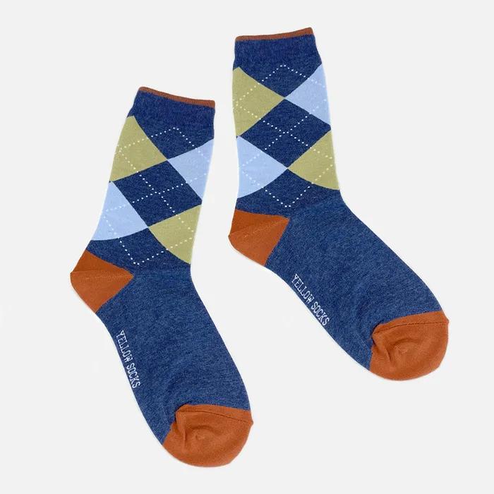 ARGYLE CHECK NAVY