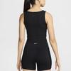 Nike One Fit Sports Fashion Quick-Dry Solid Color Soft Tank Top Women tops Black FV7888-010
