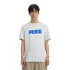 PUMA T Shirts Men's Gray Crew Neck Moderate 676696-04