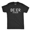Mens Beer O'Clock T Shirt Funny Party Drinking Craft Brew IPA Novelty Graphic
