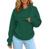 Unisex Fleece Hoodie Long Sleeve Warm Sweatshirt With Pocket Winter