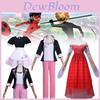 Disfraz Cosplay de Miraculous Ladybug para Niñas con Tejido de Satén y Algodón para Convenciones de Anime