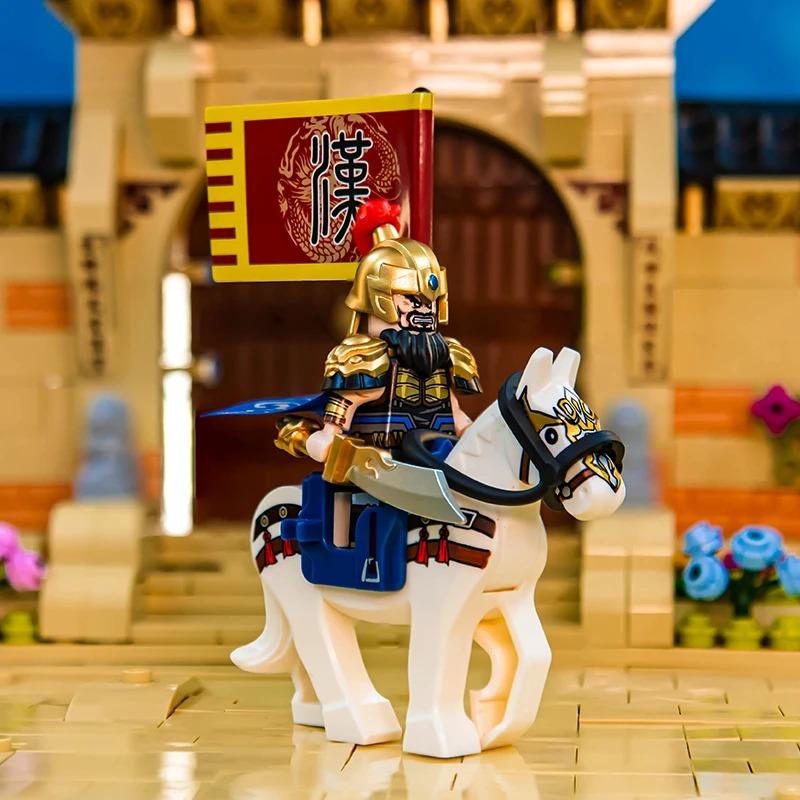 

Фигурка Человечка из Строительных Блоков Три Царства Чжугэ Лян Версия в Доспехах Лу Бу Детская Сборная Игрушка Подарок на Праздник Коллекция для Мальчика NO BOX