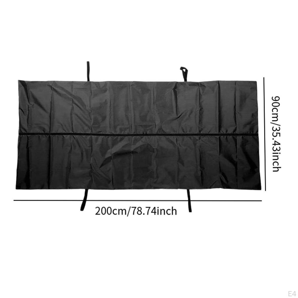 Body Bag Cadaver Disaster Pouch Emergency Strong Carrying Handles Oxford Carrier Corpse for Dogs