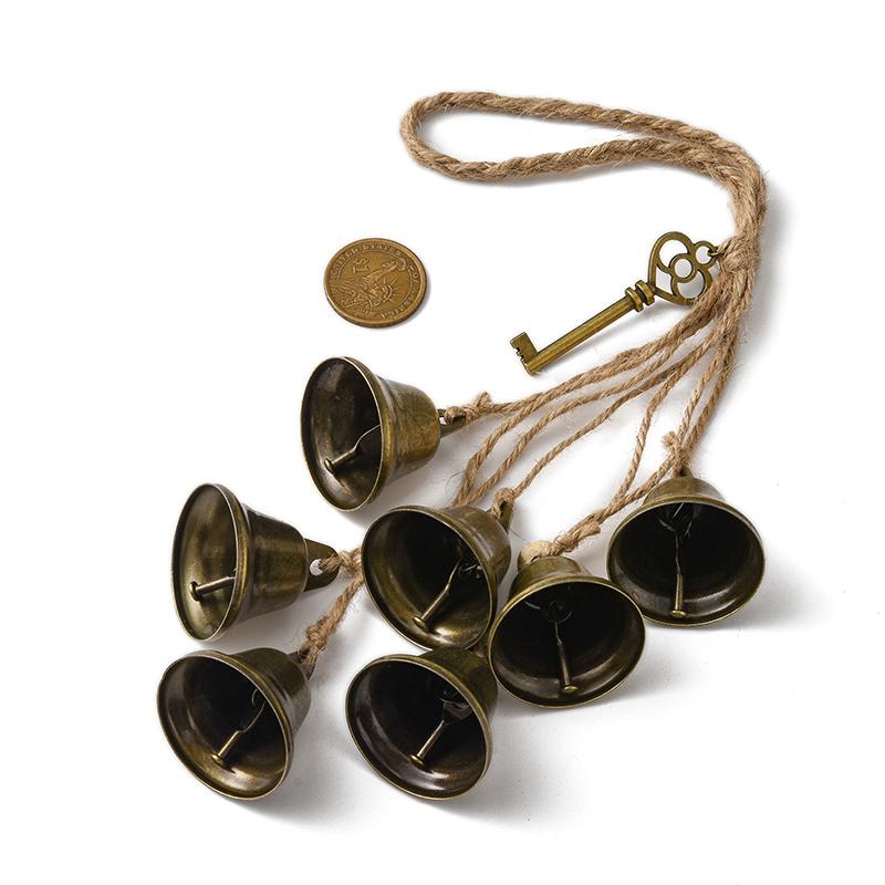 Witch Bell Hanging Decor, Witch Bells For Door For Protection, Vintage Halloween Doorbell Decoration, Magic Witch Wind Chimes