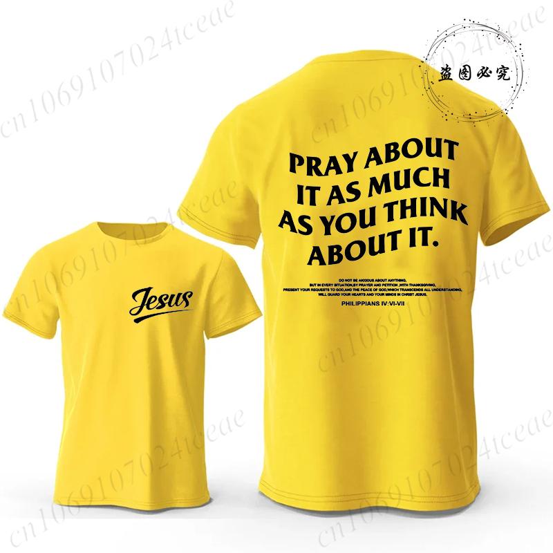 Believe Cross Jesus Creative Fashion Men's T-shirts Christian Graphic Printed Tops Female Tshirts Casual Short Sleeved T-shirt