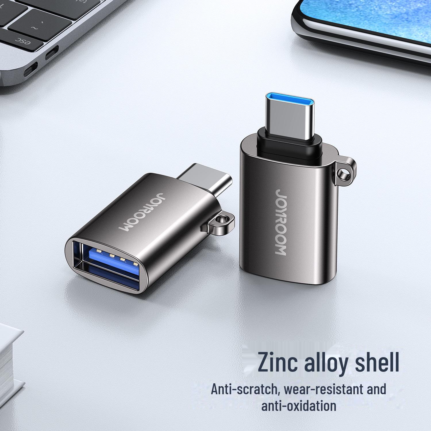 

Jiletang USB-C to USB Adapter for Data Transfer & Phone Charging with OTG Support