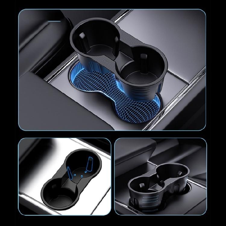 Protective Silicone Drink Holder Silicone Center Console Insert Convenient Driving Accessory Vehicle Spare for Car