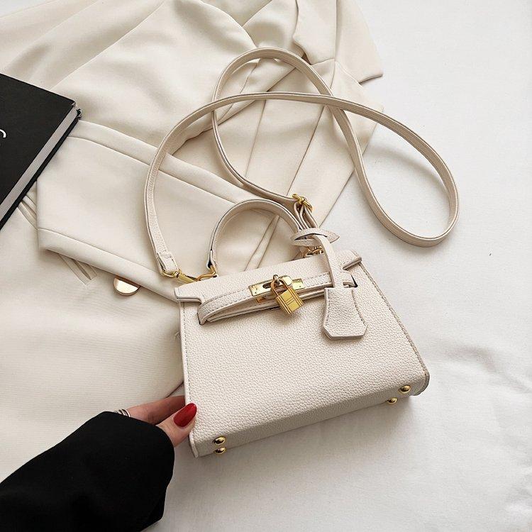 Popular Solid Color Women's Bags Hundred Crossbody Bags Premium Sense Handbags Female