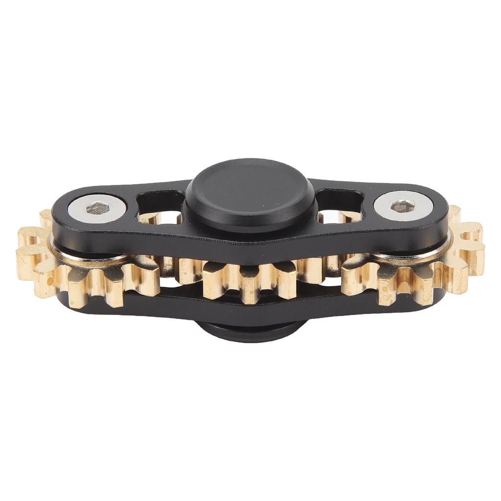 Gears Linkage Rotating Toy Kid Adult Metal ADHD Anxiety Stress Relief Bearing Finger Rotating Toy