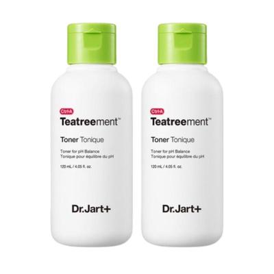 Ctrl-A Teatreement Toner 120ml × 2 Pack – Tea Tree pH Balancing Toner, Spot Care, Oily & Acne-Prone Skin, Korean Skincare
