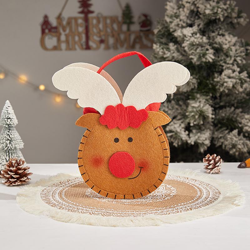 Christmas Gift Bag Christmas Eve Portable Apple Bag Candy Bag Safe Fruit Packaging Box Small Gift Bag