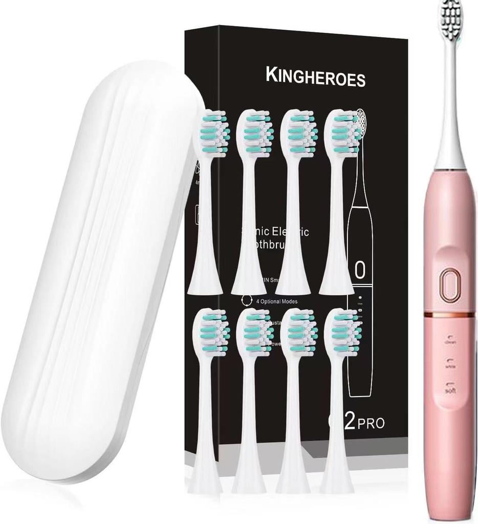 Advanced Ultrasonic Electric Toothbrush: Soft Bristles, Rechargeable, Ideal for Home and Travel, Perfect Adult Gift