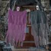 Scary Halloween Skull Hanging Ghost Party Decoration Creepy Skull Ghost Pendant for Halloween Themed Parties