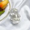 Transparent Bear Cute Wind Girl Heart Mobile Phone Airbag Bracket Pasted Foldable Selfie Decorative Doll