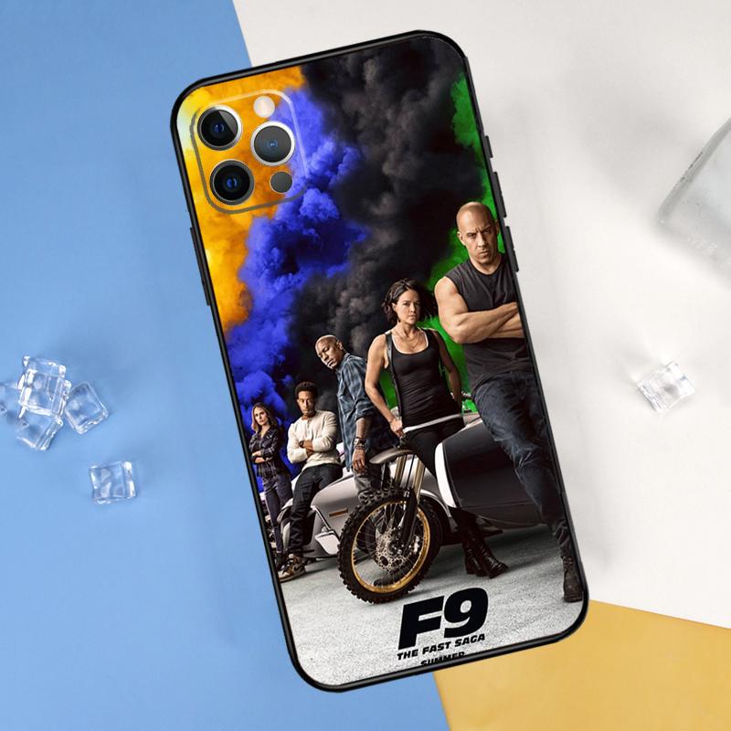 Fast and Furious Moive Phone Case For iPhone 16 Pro Max 12 13 Mini 11 14 15 Pro Max XR 16 15 Plus 16e Cover Shell
